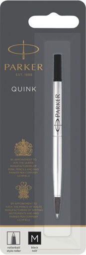 Picture of PARKER REFIL QUINK ROLLER BALL BLACK M